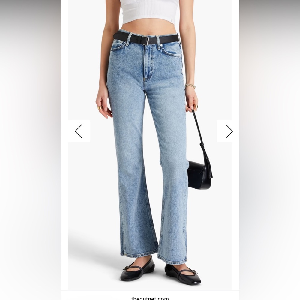 Rag & Bone Peyton high-rise bootcut jeans size 26